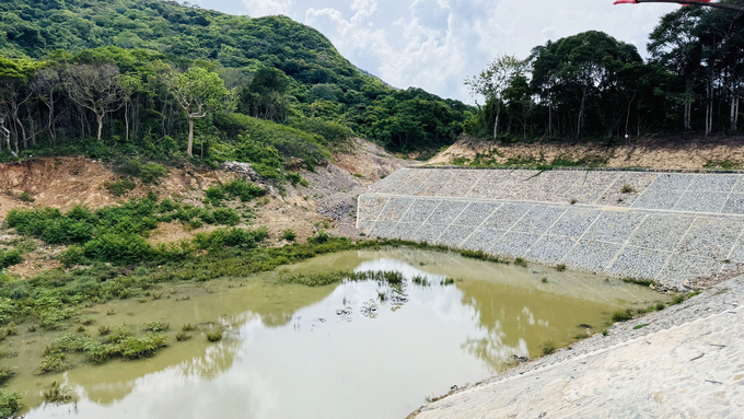 Công trình hồ chứa nước Đất Dốc sẽ được đưa vào khai thác trong năm nay nhằm phục vụ dân sinh và phòng chống cháy rừng.