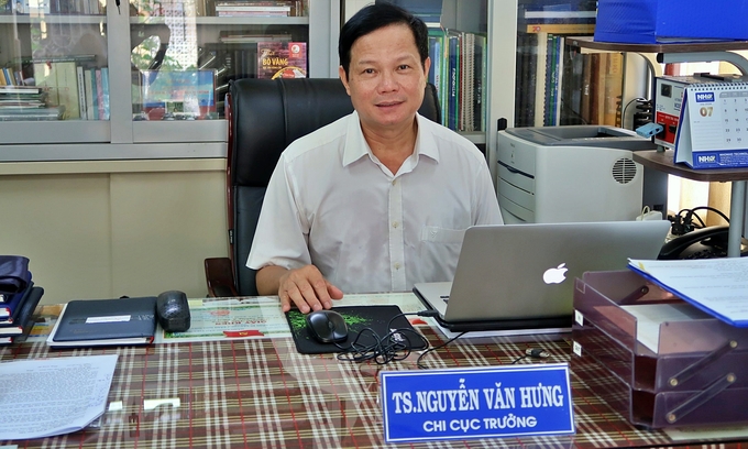 Dr Nguyen Van Hung, director, Sub-department of Animal Health of Thua Thien Hue province. Photo: ILRI.