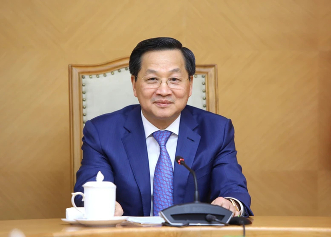 Phó Thủ tướng Chính phủ Lê Minh Khái. Ảnh: BaoChinhphu.vn.