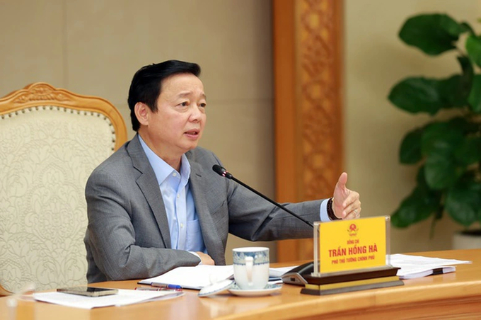 Phó Thủ tướng Chính phủ Trần Hồng Hà. Ảnh: BaoChinhphu.vn.