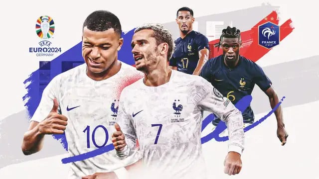 Dàn sao tuyển Pháp hứa hẹn sẽ là ứng cử viên nặng ký cho chức vô địch EURO năm nay.