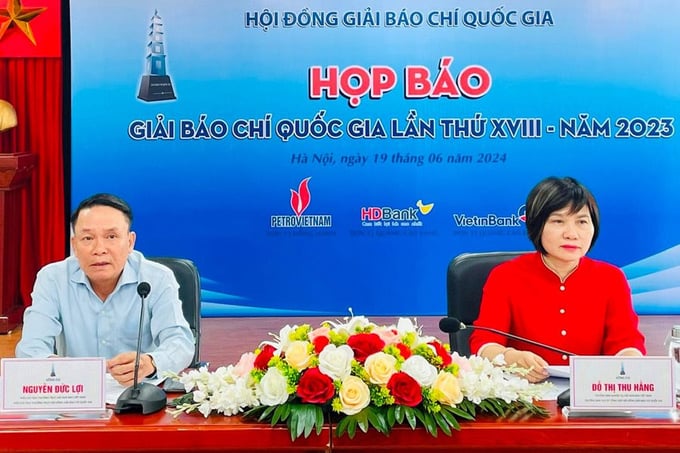 Phó Chủ tịch Thường trực Hội Nhà báo Việt Nam Nguyễn Đức Lợi cho biết, có rất nhiều điểm mới đặc sắc trong Lễ trao Giải Báo chí quốc gia lần thứ XVIII.
