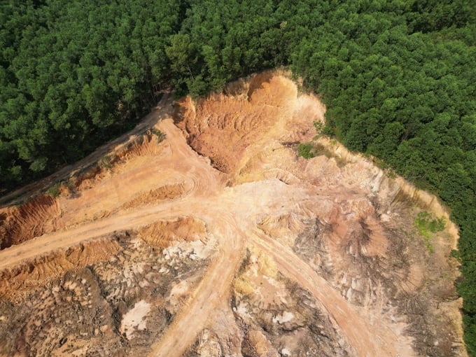 Thanh tra tỉnh Thừa Thiên - Huế chỉ ra có 19 mỏ vi phạm trong việc kê khai thiếu sản lượng. Ảnh: CĐ.