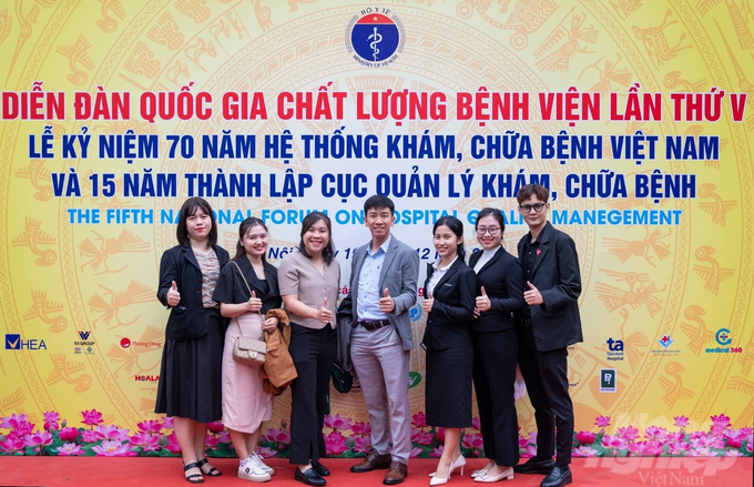 Bệnh viện Mắt Sài Gòn Cần Thơ tại Diễn đàn Quốc gia chất lượng bệnh viện lần thứ V. Ảnh: Lê Hoàng Vũ.