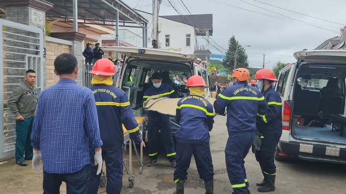 Vụ hỏa hoạn làm 3 cháu nhỏ trong một gia đình tử vong thương tâm. Ảnh: QS.