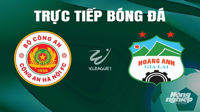 Trực tiếp bóng đá V-League 2023/24 giữa CAHN vs HAGL hôm nay 25/6/2024