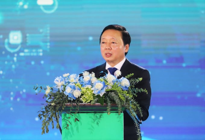 Phó Thủ tướng Chính phủ Trần Hồng Hà phát biểu tại lễ khởi công.