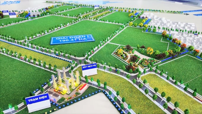 The architectural rendering of the VSIP Hà Tĩnh project.