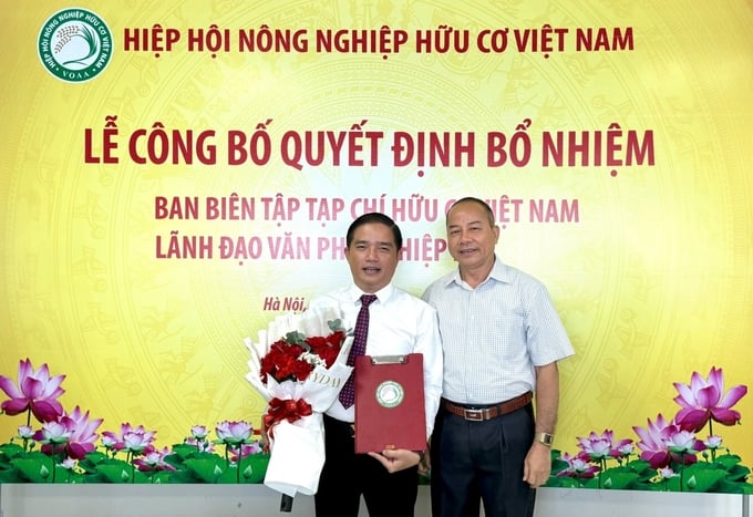 Nhà báo Đỗ Ngọc Thi được bổ nhiệm Phó Tổng Biên tập Tạp chí Hữu cơ Việt Nam