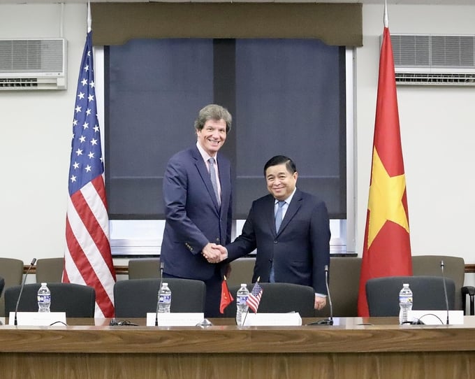 The first comprehensive strategic economic dialogue between Vietnam and the United States. Photo: MPI.