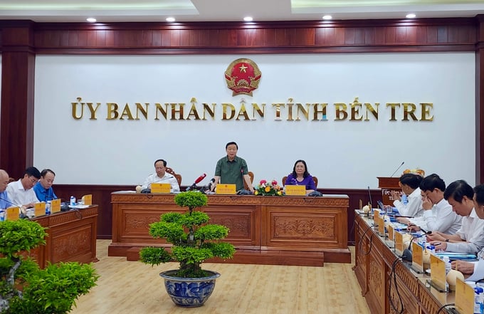 Phó Thủ tướng Chính phủ Trần Hồng Hà chủ trì cuộc họp. Ảnh: Bắc Bình.