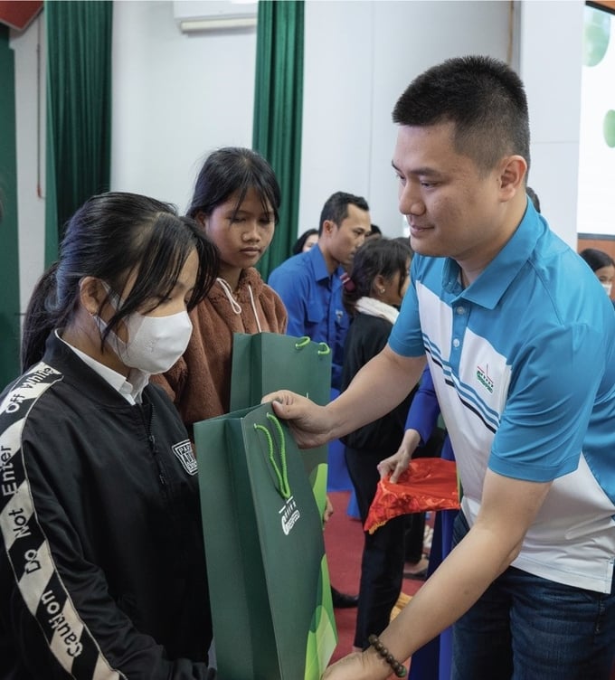 Một hoạt động hướng đến trẻ em vùng sâu vùng xa của Greenfeed Việt Nam. Ảnh: Greenfeed Việt Nam.