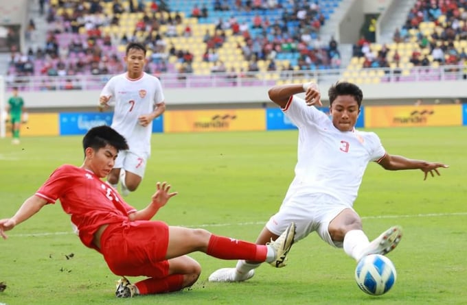 Cầu thủ U16 Việt Nam thua đáng tiếc tại trận tranh HCĐ. Ảnh: VFF