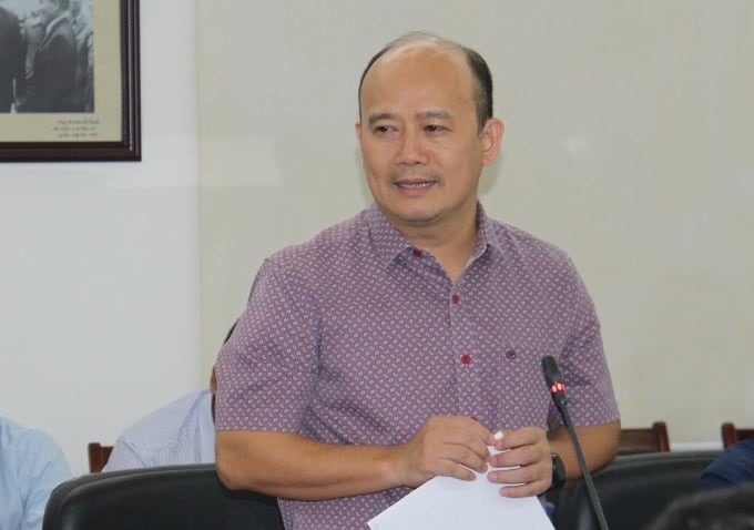 Mr. Vu Duyen Hai, Head of the Fisheries Exploitation Department (Department of Fisheries), said that the actual output of skipjack tuna reaching the size of 500 mm (50 cm) is very low. Photo: Hong Tham.