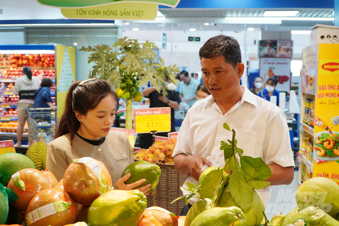 Các sản phẩm OCOP hiện đã được nhiều người tiêu dùng đón nhận. Ảnh: Nguyễn Thủy.