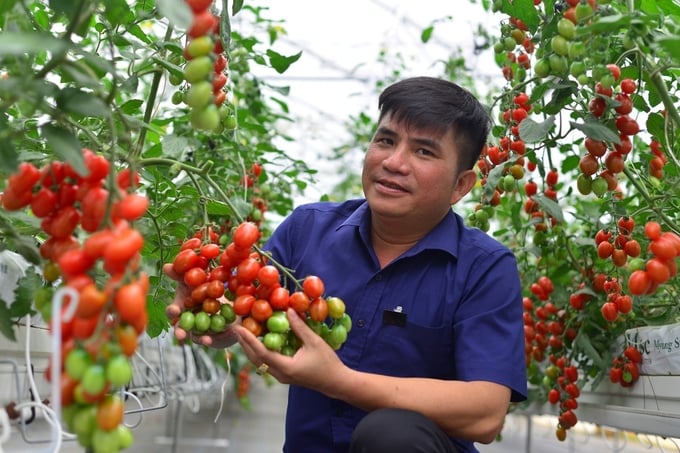 Lam Dong province aims to develop high-tech, smart, and organic agriculture. Photo: Thieu Ngoc Khanh.