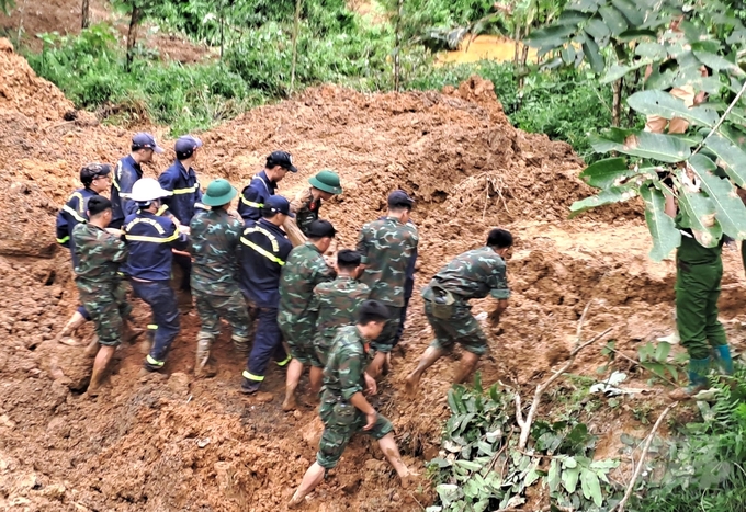 Vụ sạt lở đất tại Hà Giang đã khiến 11 người thiệt mạng, 4 người bị thương. Ảnh: Đào Thanh.