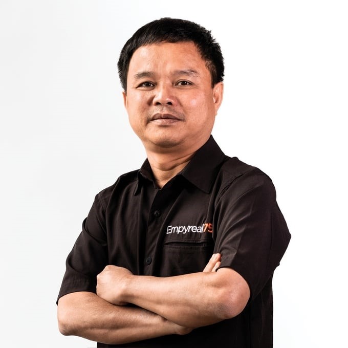 Dr. Nguyen Duy Hoa, Global Technical Director of Empyreal & Motiv Cargill Inc. Photo: TL.