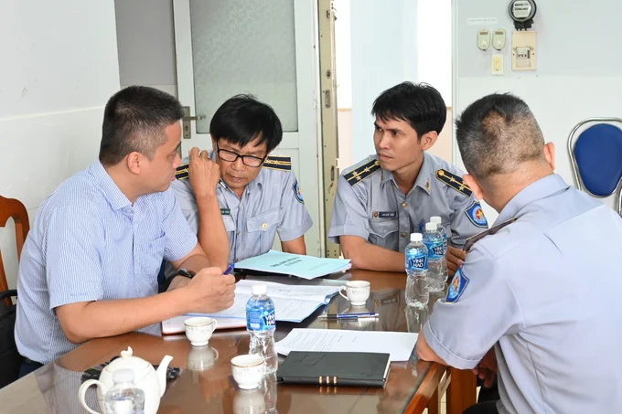 Binh Thuan Province is intensifying efforts to address the shortcomings identified by the Ministry of Agriculture and Rural Development's inspection team. Photo: KS.