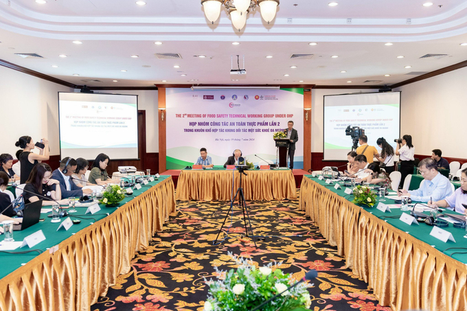 On July19, the second Food Safety Technical Working Group (FSTWG) under the Vietnam One Health Partnership (OHP) framework held in Hanoi. Photo: OHP.