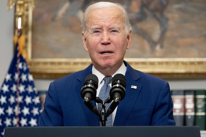 Tổng thống Mỹ Joe Biden đã tuyên bố dừng tranh cử . Ảnh: CNN.