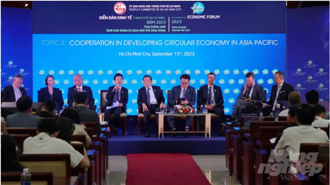 Ho Chi Minh City Economic Forum 2023 attracted many international delegations. Photo: Nguyen Thuy.