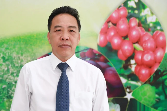 Mr. Ha Nhu Hue, Director of the Department of Agriculture and Rural Development of Son La province. Photo: Tung Dinh. 