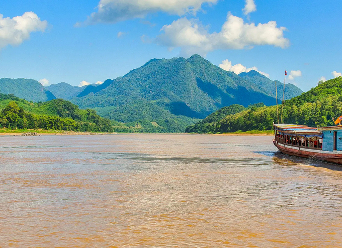 Bão số 2 sẽ gây mưa lớn trên khu vực thượng Lào thuộc hạ lưu sông Mekong.