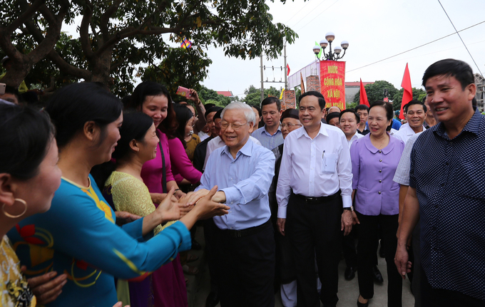 General Secretary Nguyen Phu Trong left a great legacy. Photo: Archive.