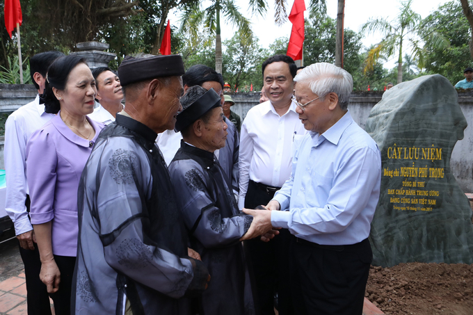 Farmers, business people, and agricultural officials will remember General Secretary Nguyen Phu Trong's idea to develop agriculture.