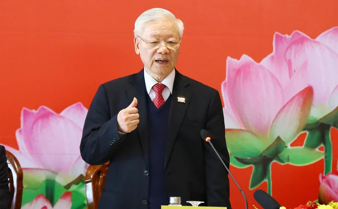 General Secretary Nguyen Phu Trong. Photo: VGP.