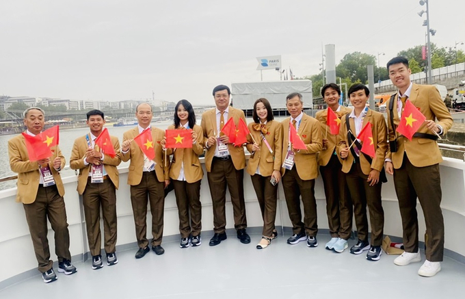 Người hâm mộ Việt Nam không có cơ hội xem trực tiếp các tuyển thủ thi đấu tại Olympic Paris 2024. Ảnh: ĐoànTTVN.