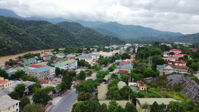 Chương trình giảm nghèo bền vững đang 'tắc' tại huyện Tương Dương. Ảnh: Ngọc Linh.