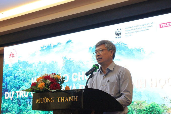 Mr. Ho Quang Buu, Vice Chairman of the Quang Nam Provincial People's Committee, said that the locality is currently making efforts to complete the dossier so that it can continue to propose to the Government to allow the pilot implementation of the province's project or participate in regional carbon projects. Photo: L.K.