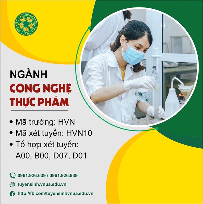 Công nghệ thực phẩm là ngành được xếp thứ hai trong ba nhóm ngành dẫn đầu về nhu cầu nhân lực giai đoạn 2015-2025. Ảnh: HVNN