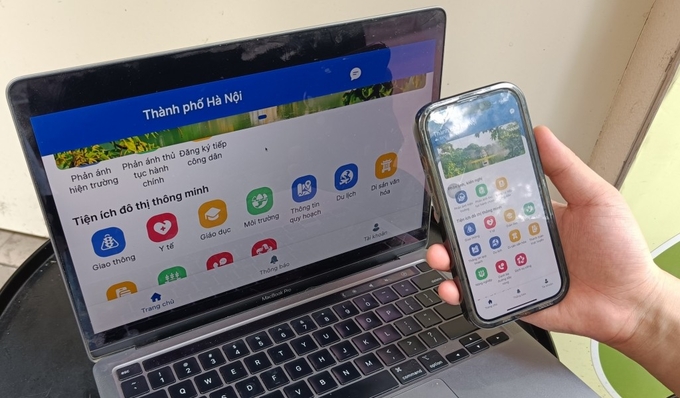Nhiều phản ảnh, kiến nghị của người dân được giải quyết kịp thời nhờ ứng dụng iHanoi. 