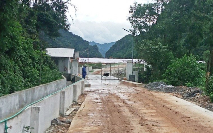 Công ty Cổ phần Buntaphan Quảng Bình đang triển khai xử lý sự cố làm ảnh hưởng đến môi trường. Ảnh: CTV.