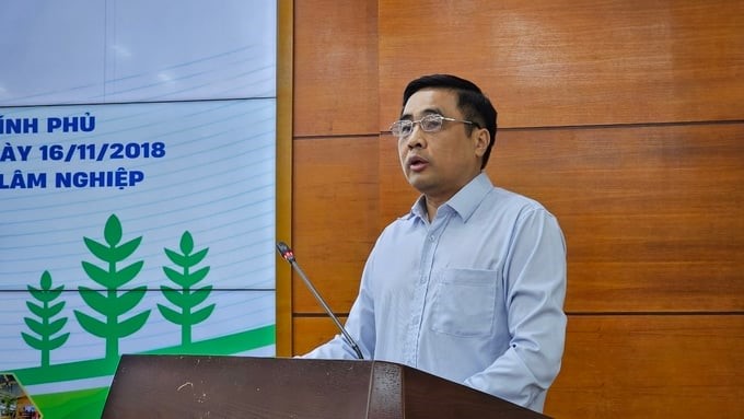 Deputy Minister Nguyen Quoc Tri said that this is a Decree with a very wide scope of application, very diverse relevant subjects, and many difficult contents. Photo: Bao Thang.