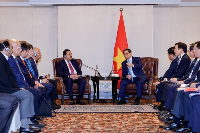 Prime Minister Pham Minh Chinh affirmed that the Government of Vietnam will support and enable foreign investors to conduct effective, successful, and sustainable business activities in Vietnam. Photo: VGP.