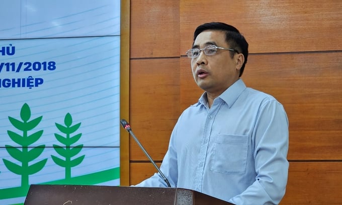 Deputy Minister Nguyen Quoc Tri: 'Decree No. 91 covers a broad scope with diverse and complex issues. Photo: Bao Thang. 