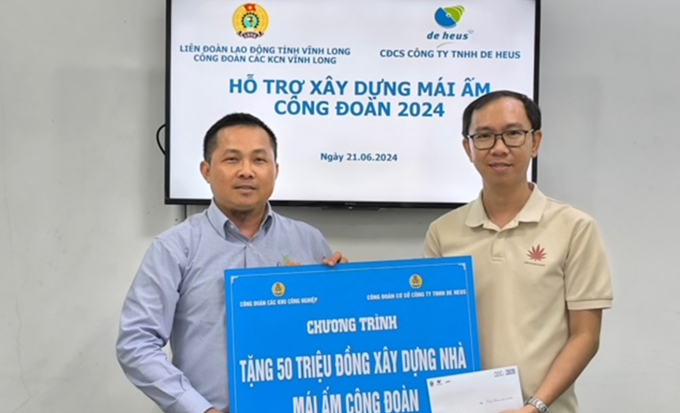 Công đoàn cơ sở Công ty TNHH De Heus luôn tâm huyết và nỗ lực hỗ trợ người lao động, đặc biệt là những trường hợp gặp khó khăn, cần sự trợ giúp.