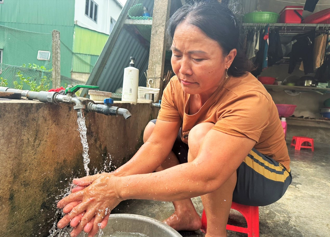 Dự án cấp nước sạch nhà máy Bắc Cẩm Xuyên giai đoạn 1 phát huy hiệu quả rất tốt. Ảnh: Thanh Nga.