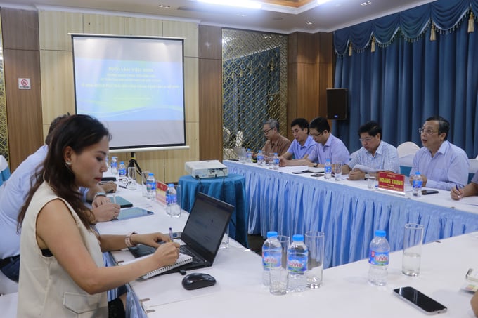 The Ministry of Agriculture and Rural Development held a meeting with the International Center for Tropical Agriculture (CIAT) to discuss sustainable development strategies for the cassava industry. Photo: Thanh Tien.