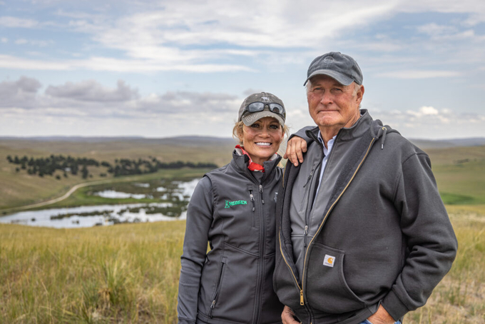 Wilson Flying Diamond Ranch (WFDR) is now owned and operated by the family’s fourth and fifth generations, Blaine Wilson and his daughter Jaclyn. Photo: Rural Radio.