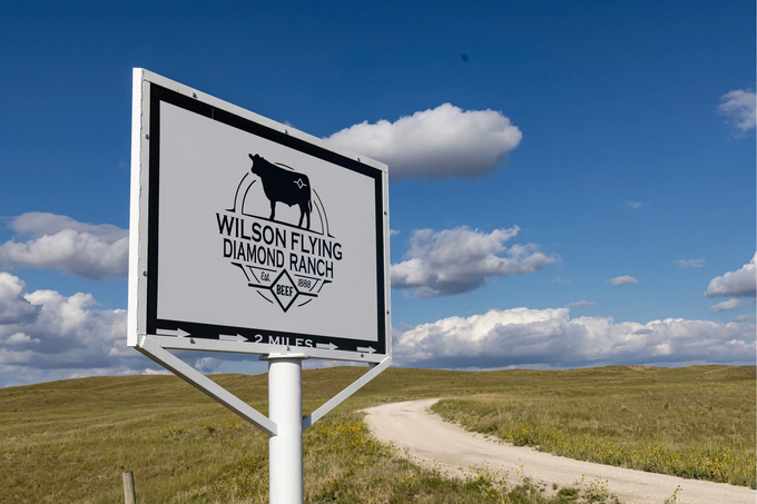 Farmer Jaclyn Wilson has been managing Wilson Flying Diamond Ranch in Lakeside, Nebraska, since graduating from college in 2002. She runs the fifth-generation. Photo: courtesy of Ms. Jaclyn. 