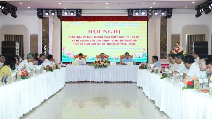 The scientific conference 'Ha Tinh green transformation and green growth for sustainable, prosperous, and safe development in the new context' took place on August 10.