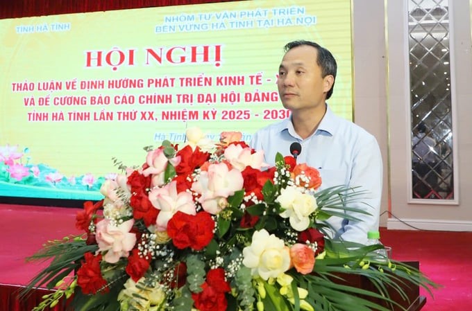 Mr. Hoang Trung Dung, Secretary of the Ha Tinh Provincial Party Committee, affirmed that green transformation and green growth are key tasks in the local socio-economic development strategy.