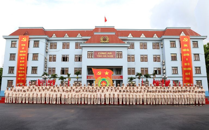 Trụ sở Công an tỉnh Hà Nam.