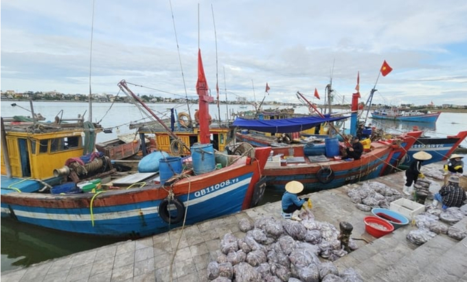 Fishermen's boats are struggling to verify that loss of communication is due to external factors from the service provider. Photo: T. Duc.