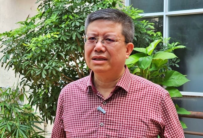 According to Mr. Le Thanh Hoa, the current global trend is green development. Photo: Bao Thang.